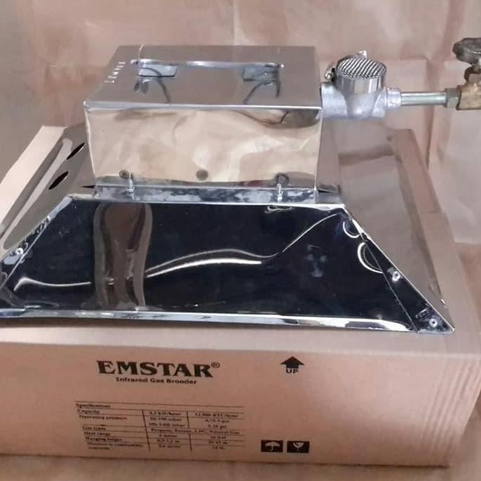 TERMURAH - pemanas ayam gasolec stainless komplit selang regulator