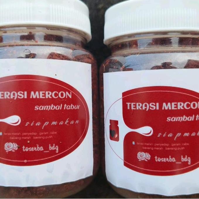 

Terasi Mercon Terasi Pedas Kemasan Botol