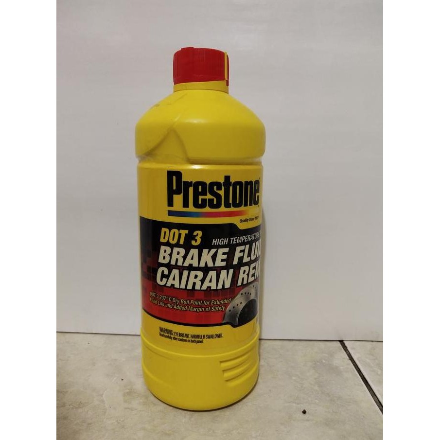 Minyak Rem Prestone Besar Dot 3 Merah 1000 Ml 1 Liter 1L