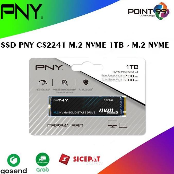 SSD PNY CS2241 M.2 NVME 1TB - Gen4x4