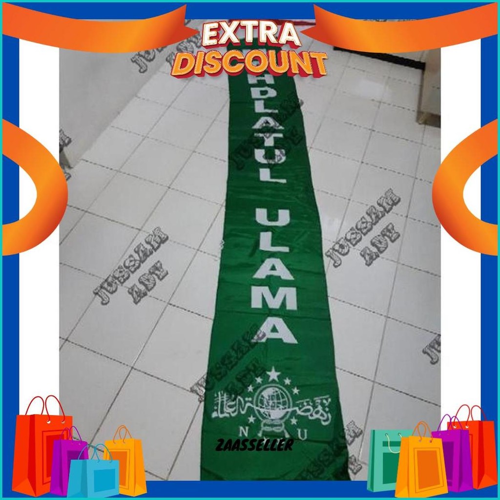 Umbul-Umbul Nahdlatul Ulama (Nu) Panjang 3 Meter Original Produk