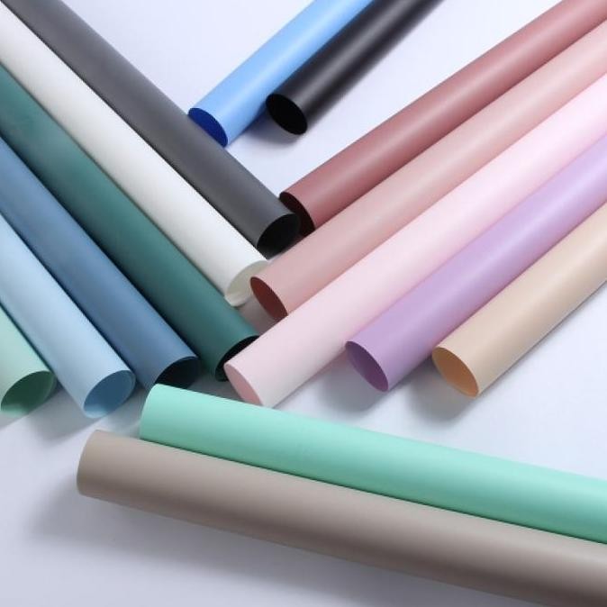 

new !!! 20 Lembar Cellophane Polos Doff Sino / Cellophane Polos Doff Sino / Kertas Bunga / Wrap Bunga / Cellophane Paper / Wrapping Paper