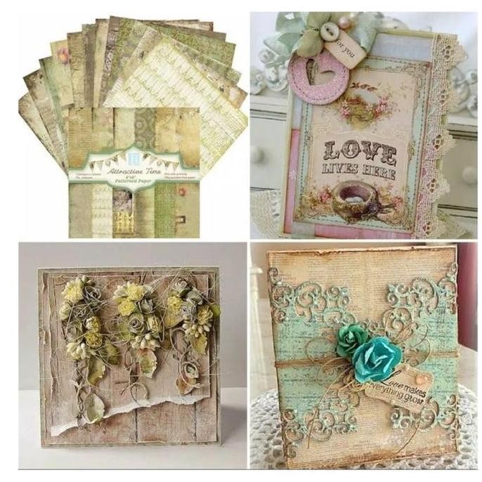 

new !!! LovelyCraftStore | B01 ~ 24pcs/pack Paper Pack Scrapbook Paper, Journal Paper, Origami Paper, Art Paper, Fancy Paper