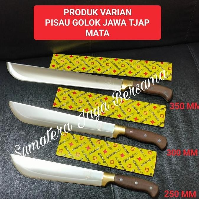 Tjap Mata Golok stainless steel Jawa Pisau potong sembelih Parang
