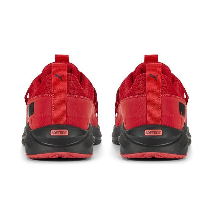 AT PUMA Sepatu Lari Pria Softride One4all High Risk Red-Black