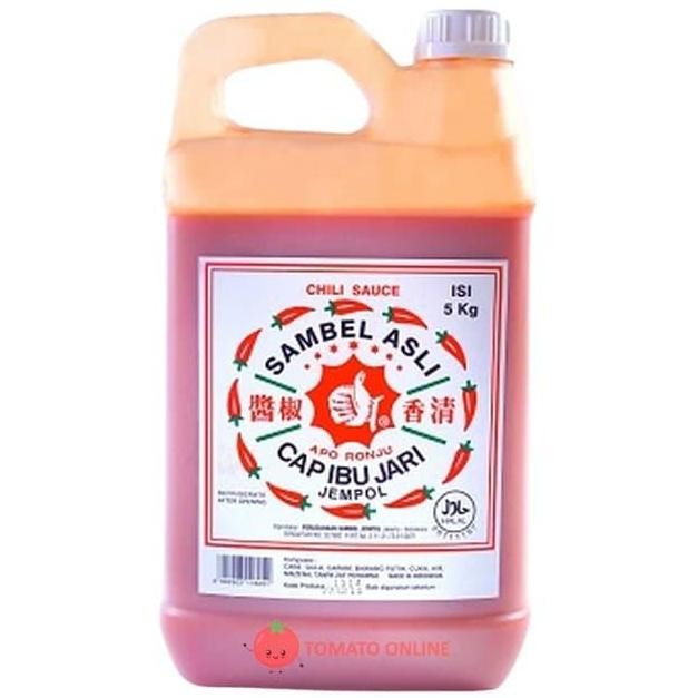 

Sambal Asli Cap Ibu Jari Jempol Jerigen 5 kg 5kg