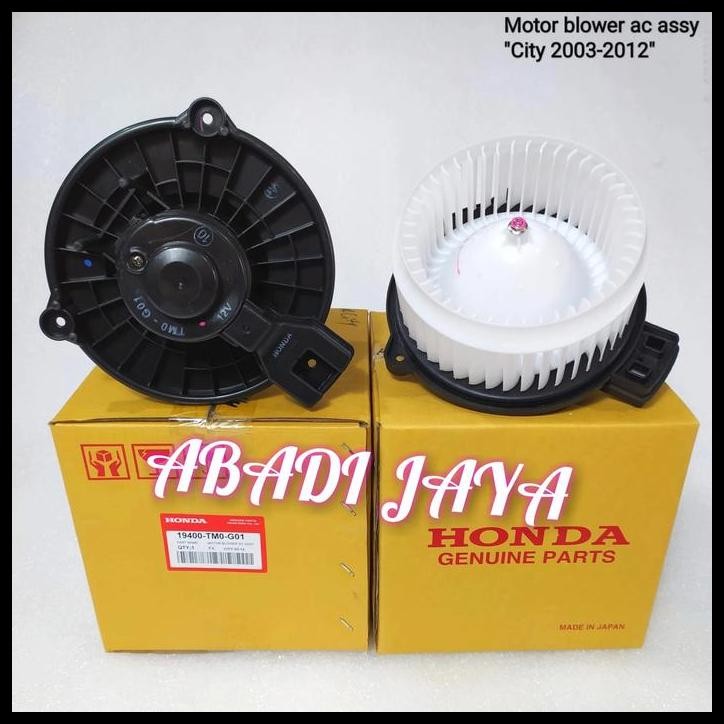 GRATIS ONGKIR MOTOR BLOWER FAN KIPAS ANGIN AC MOBIL HONDA CITY 2003 - 2012 