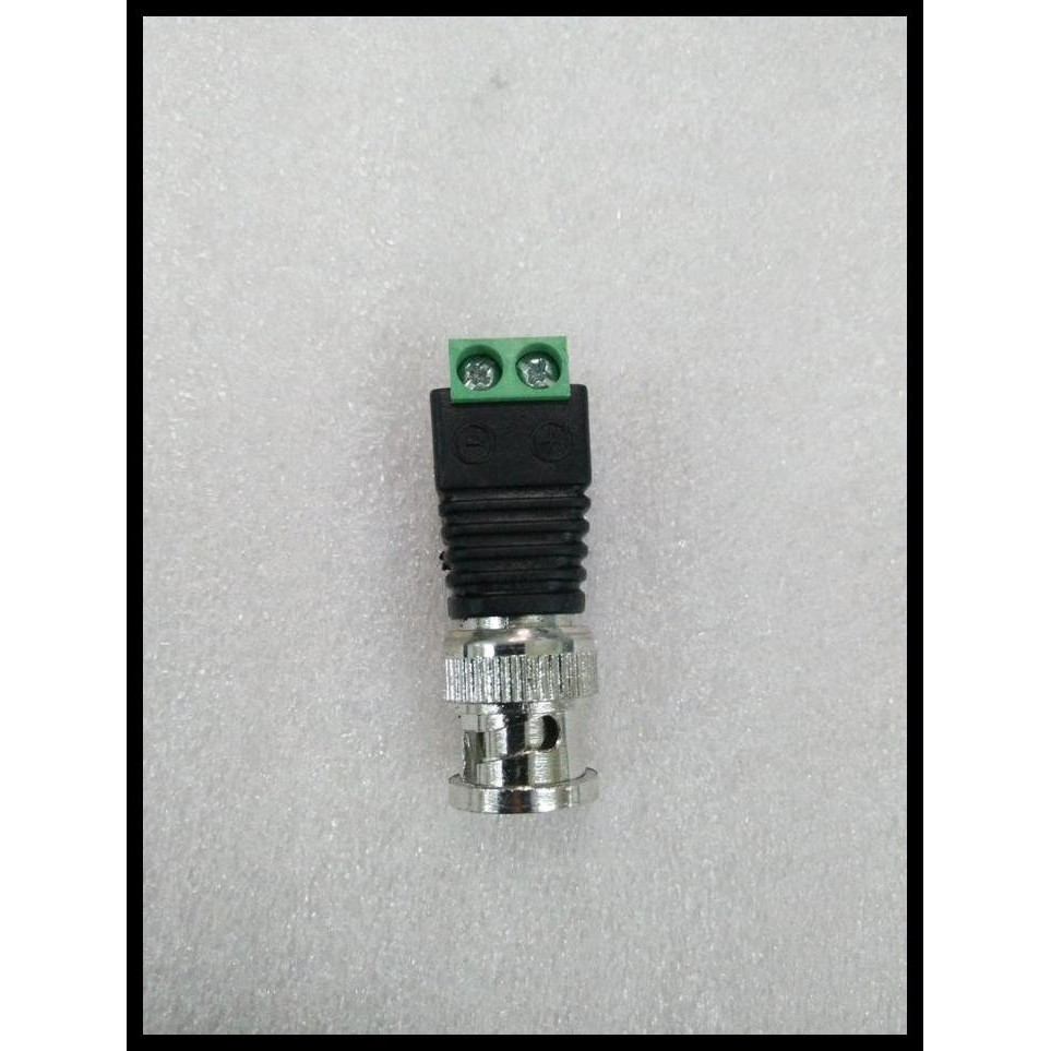 TERMURAH JACK DC CAMERA - CONNECTOR BNC - KONEKTOR JACK BNC MALE TO TERMINAL 