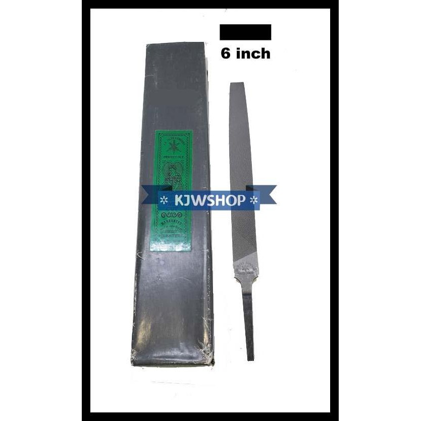 TERBARU KIKIR FLAT / PERSEGI INDIA UKURAN 6" ( JK INDIA ) 