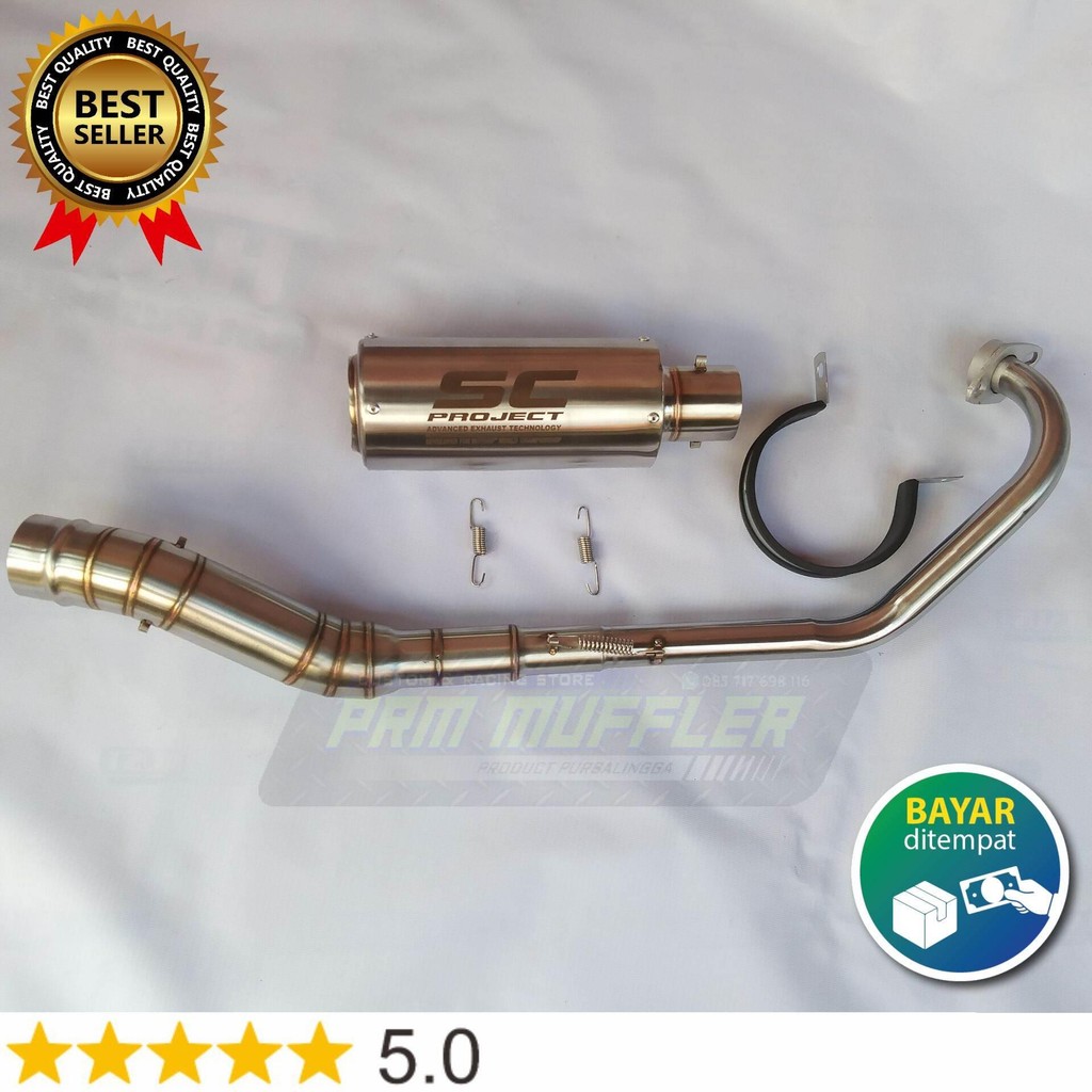 RPM knalpot racing SC project stenliss Titan Jupiter MX 135 new Jupiter MX 135 old Mx KING