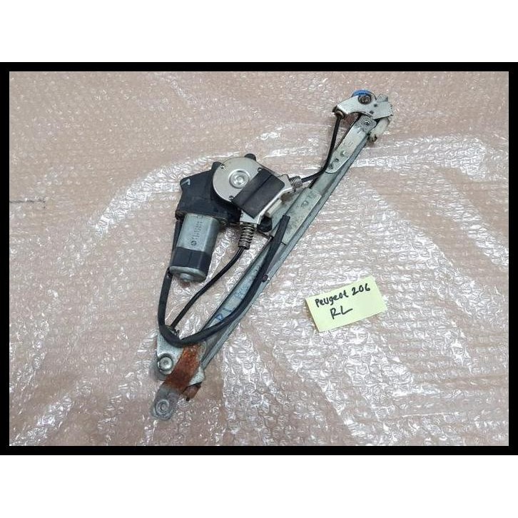 HOT DEAL BELAKANG KIRI REGULATOR DAN MOTOR POWER WINDOW PEUGEOT 206