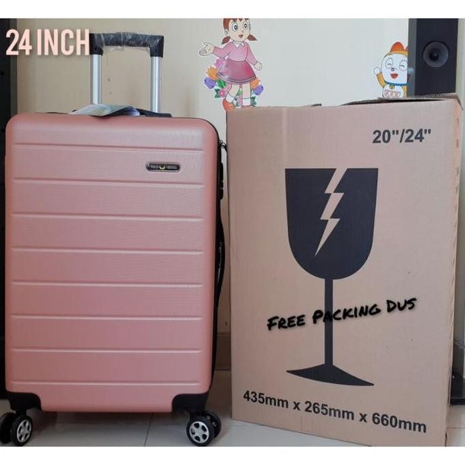 FREE PACKING DUS KOPER 24 INCH 001 POLO VIENNA, KOPER UMROH BERGARANSI