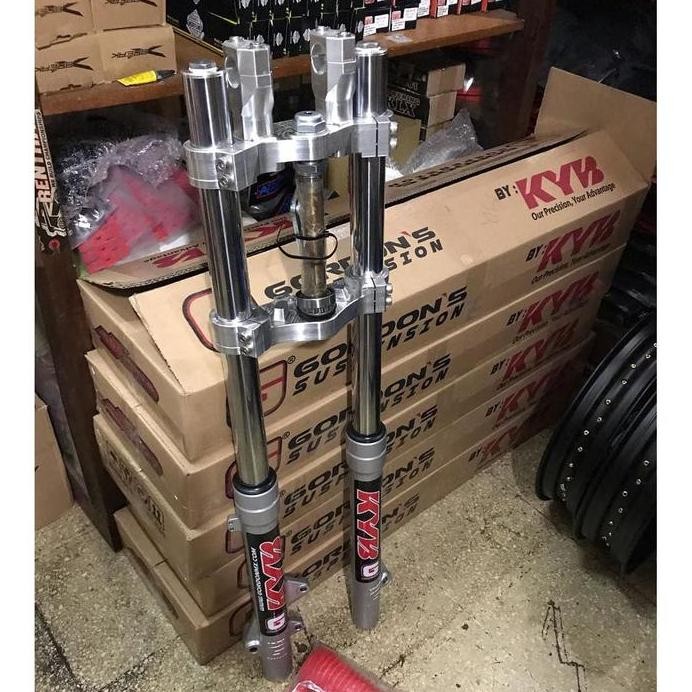 new Shockbreaker Teleskopik KYB Gordon 41mm KLX D-TRACKER murah