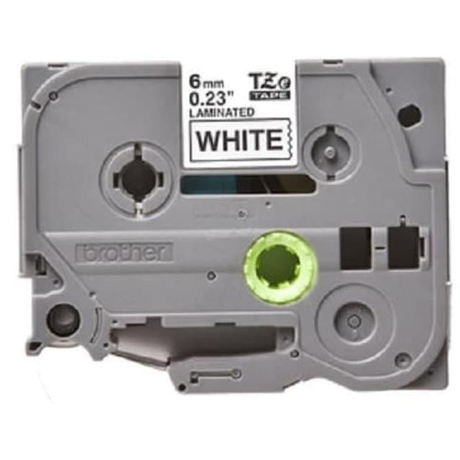 

Brother Label Tape Tze 211 6Mm Black On White New Stok