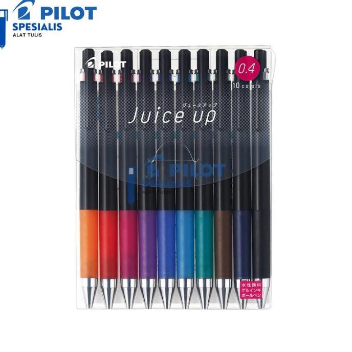 

TERBARU - PILOT JUICE UP GEL PEN 0.4 1 SET 10 Warna / LJP-200S4-10C-EX