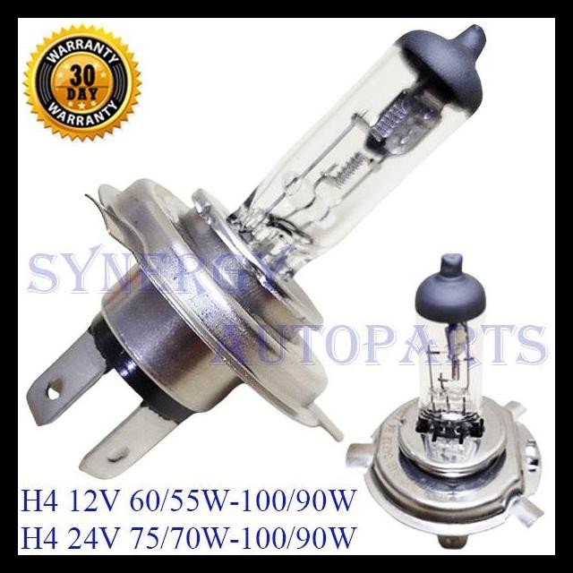 TERBARU BOHLAM LAMPU HALOGEN H4 12V 60/55W 100/90W 24V 75/70W 100/90W - 10008681 