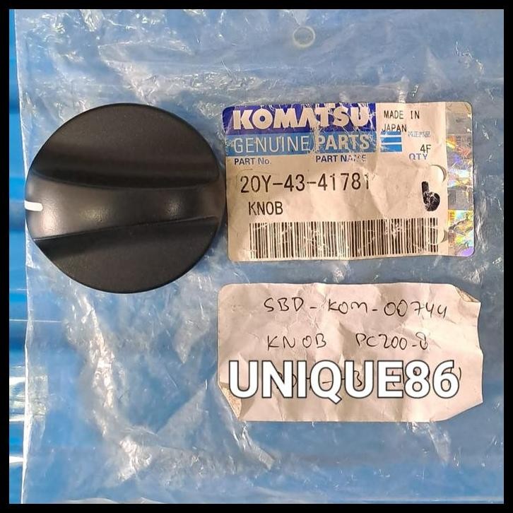 TERMURAH KNOB 20Y-43-41781 GENUINE KOMATSU 