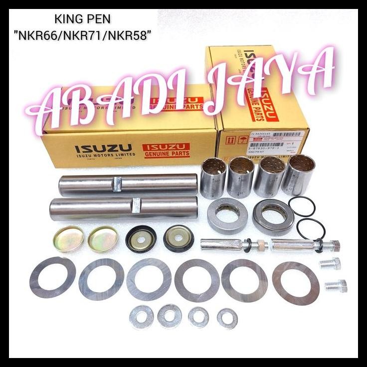 TERBARU KING PEN KING PIN KIT ISUZU ELF DOUBLE NKR71 NKR 71 NKR66 ORIGINAL