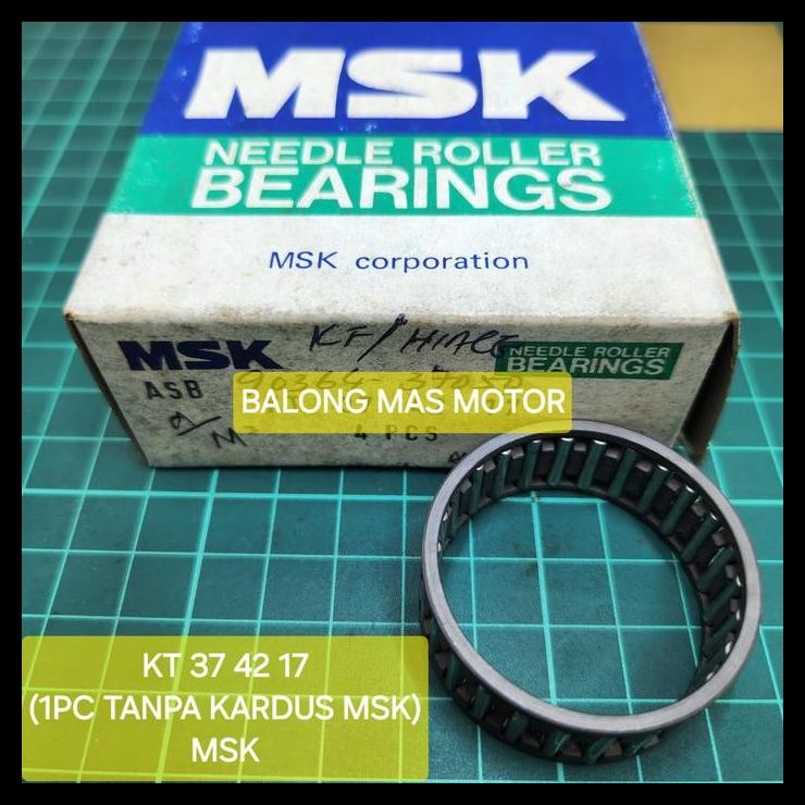 TERBARU BEARING NEEDLE ROLLER MOBIL LAKER KT 37 42 17 MSK ( 37X42X17 ) 1PC 