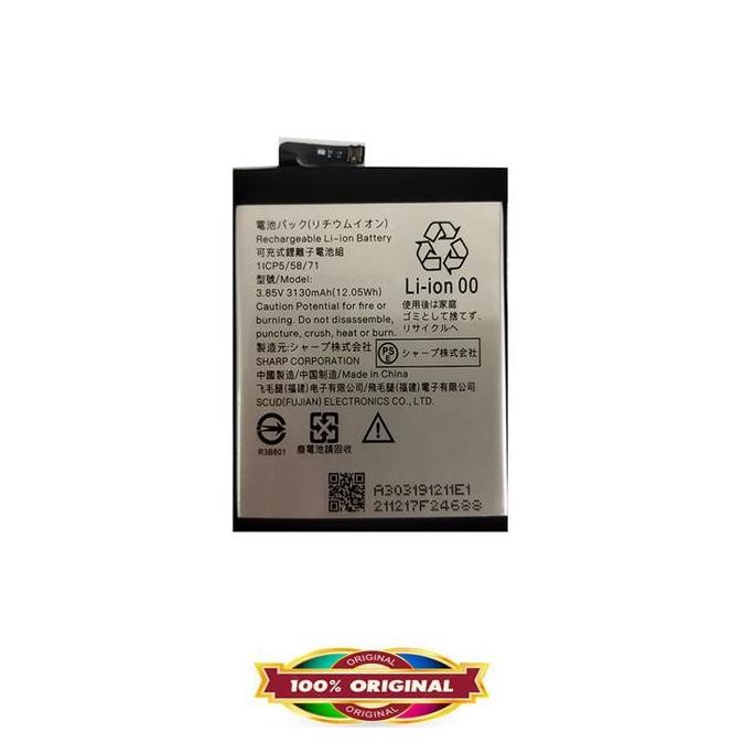 NEW Original Battery for Sharp Aquos Zero 2 2020 - SH-Z20 SHV47 - 3130mAh