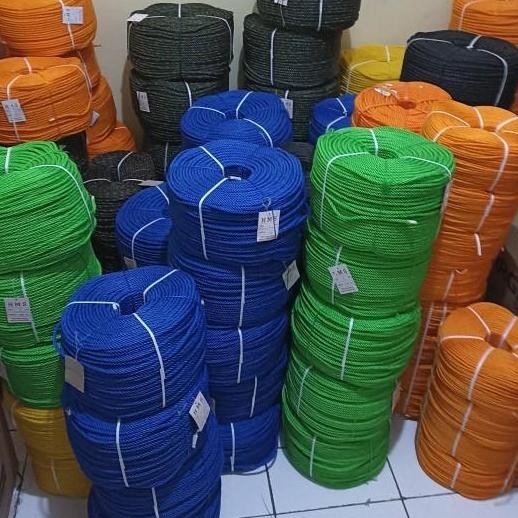 

TALI TAMBANG PLASTIK 6MM PER ROLL - TALI SERBAGUNA PLASTIK TAHAN TARIK ASLI