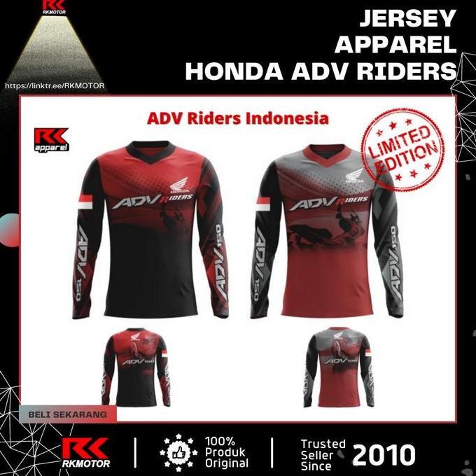 TERBARU - JERSEY HONDA ADV INDONESIA | HONDA ADV KAOS | BAJU HONDA ADV RIDERS