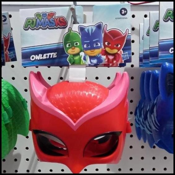 Kostum Topeng PJ Masks Original Hasbro Owlette PJ Mask merah