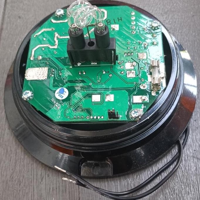 Xenon Strobe Lamp Blitz 220 Vac/ Rotary Lamp Made In Taiwan Bukan Ecco