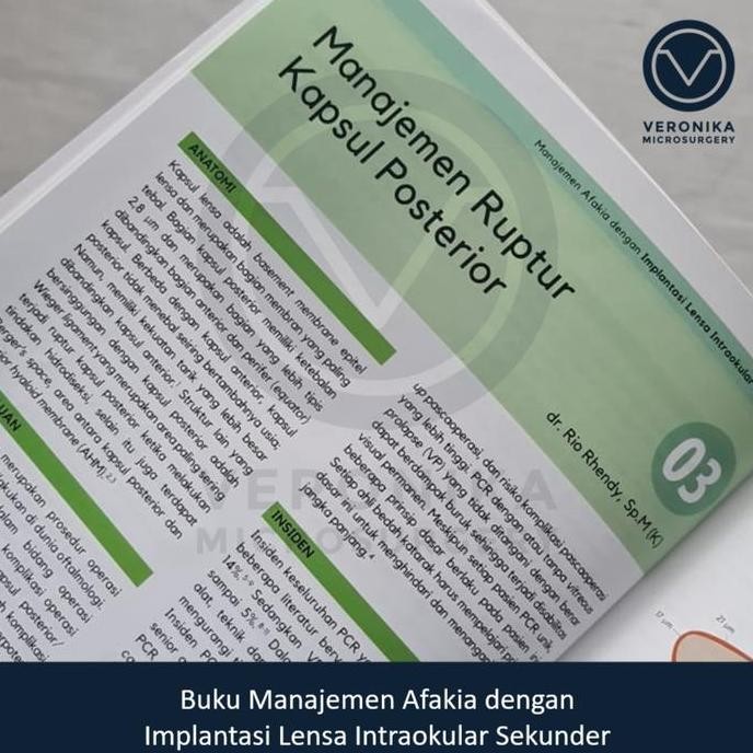 

BUKU MANAJEMEN AFAKIA DENGAN IMPLANTASI LENSA INTRAOKULAR SEKUNDER FKUI