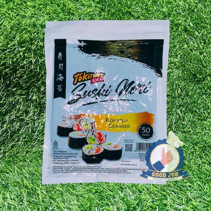 

Nori Sushi Halal Tokinori 50'S | Yakinori 50 Lembar | Rumput Laut Kualitas Terbaik Harga Termurah