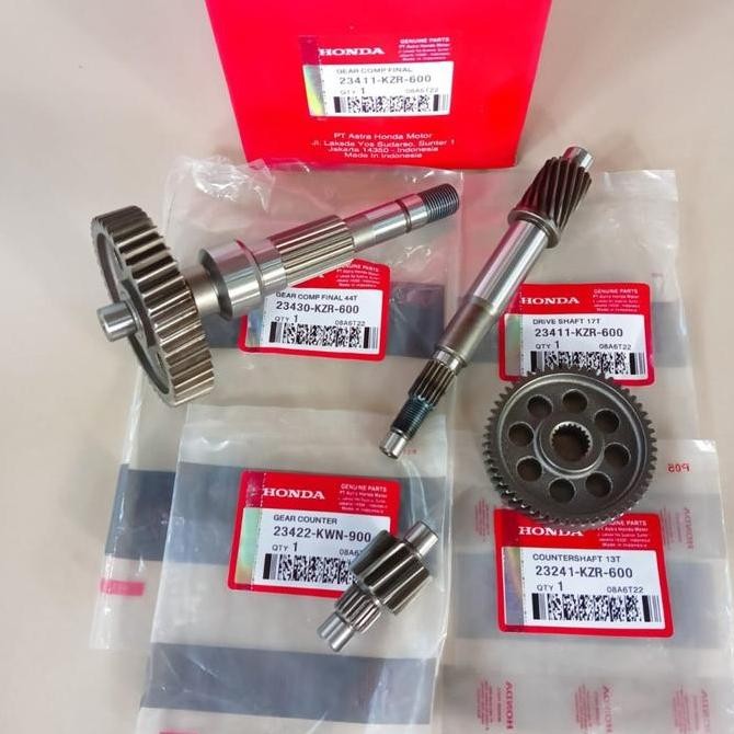 Gear Rasio Set Vario 125 150 Pcx 125 - Gigi Final Gear Racing Original