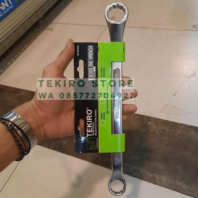 New Kunci Ring Pas TekiRo 22x24mm | Kombinasi Ring Pas Motor Mobil Original