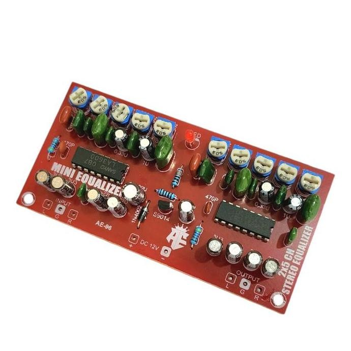 Kit Mini Equalizer 2X5 Channel Stereo AE-96 HARGA SPESIAL