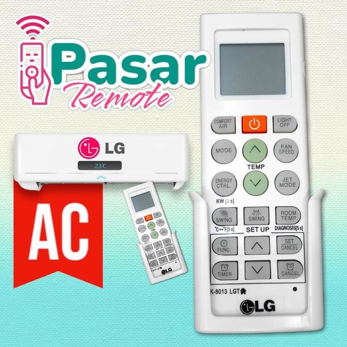 baru remote ac lg inverter original universal pengganti remot lama