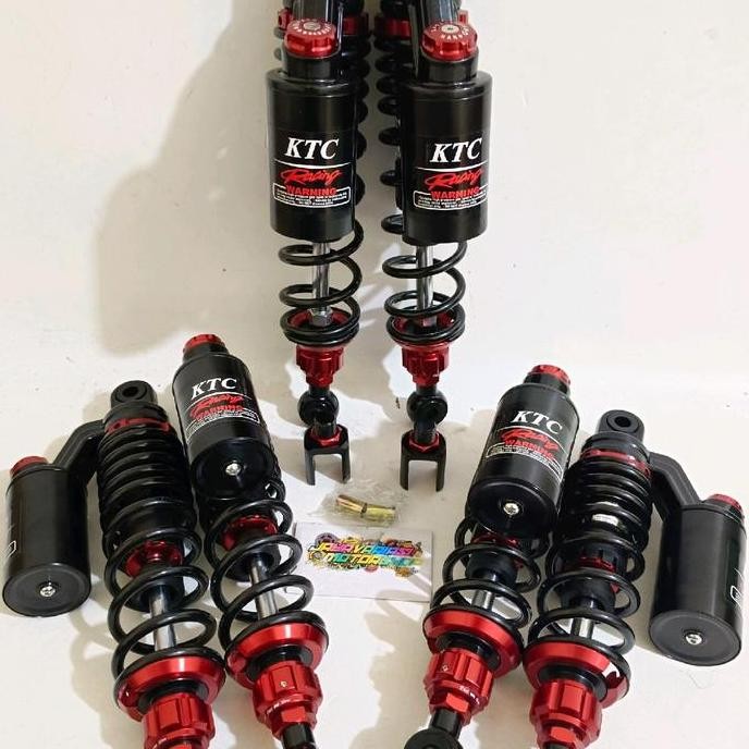 Shockbreaker Ktc Extreme Double Tabung 280-360Mm Untuk Pcx Aerox Rx King Vega Supra Tiger Original