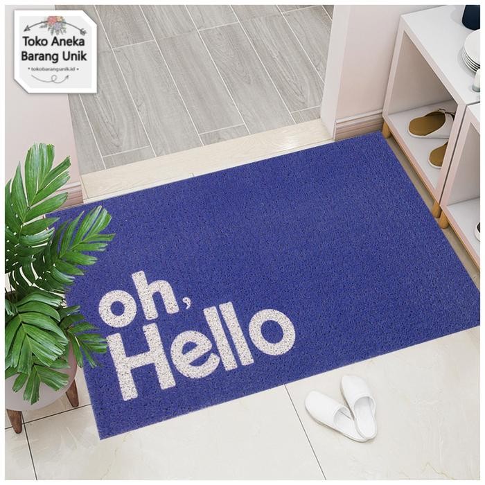 Keset PVC Kamar Lembut Empuk Karpet Mie Bihun Anti Slip Ruang Tamu