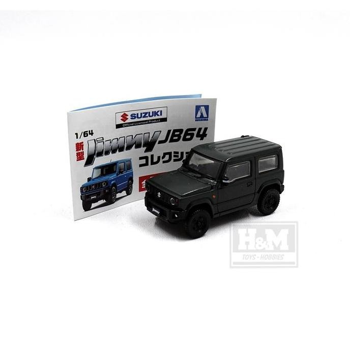 Promo Suzuki Jimny JB64 Green Diecast AOSHIMA Model Kit New