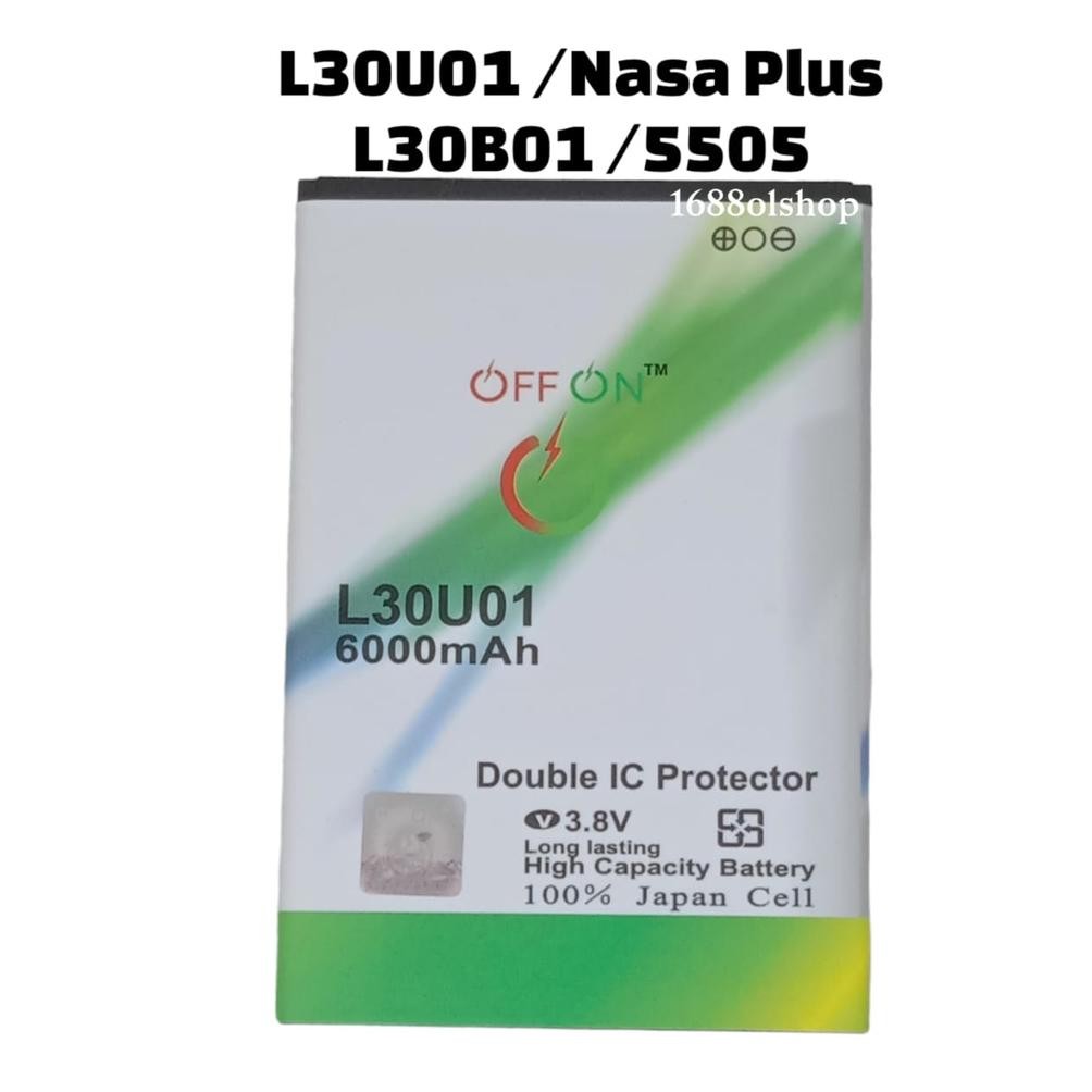 Original Baterai L30U01 Advan Nasa Plus  Nasa Pro  Advan 5505  L30B01 Doublepower Battery Batre Bate