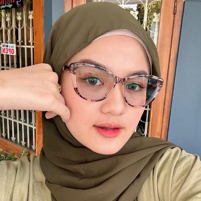 Vasa Eyewear Frame Bingkai Kacamata Kikku Eyeglasses Kacamata Cat Eye Kokoh Wanita Optik Minus Anti 
