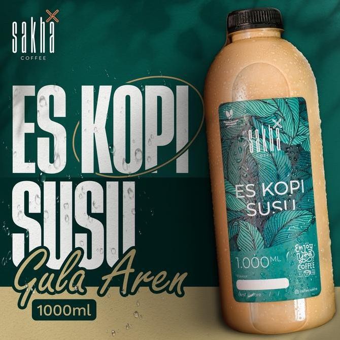 

READY SAKHA COFFEE ES KOPI SUSU GULA AREN 1 LITER - SIAP MINUM LITERAN RTD