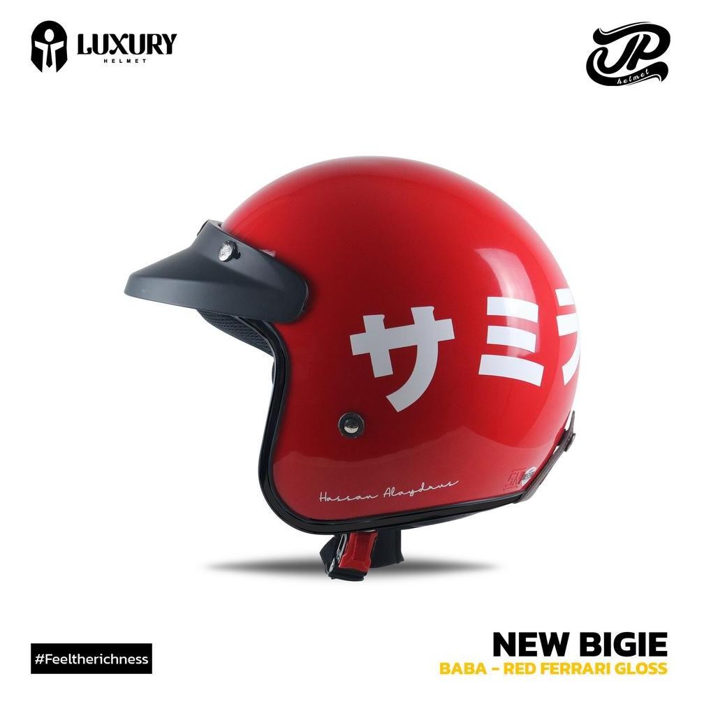 Terlaris (Gratis Visor) - Helm Bogo - Helm Jpx Retro New Bigie - Baba
