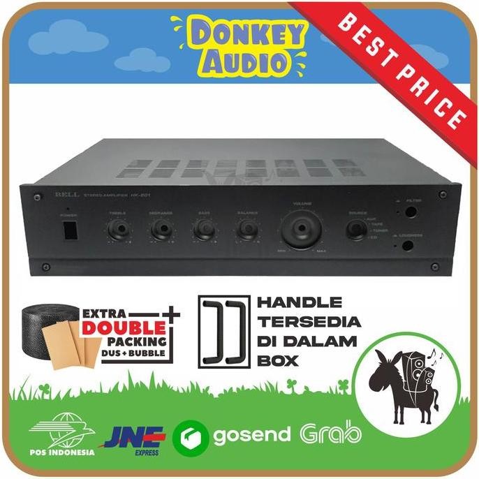 BOX HK-201 HK201 HK 201 POWER TONE AMPLIFIER BELL RESTOCK