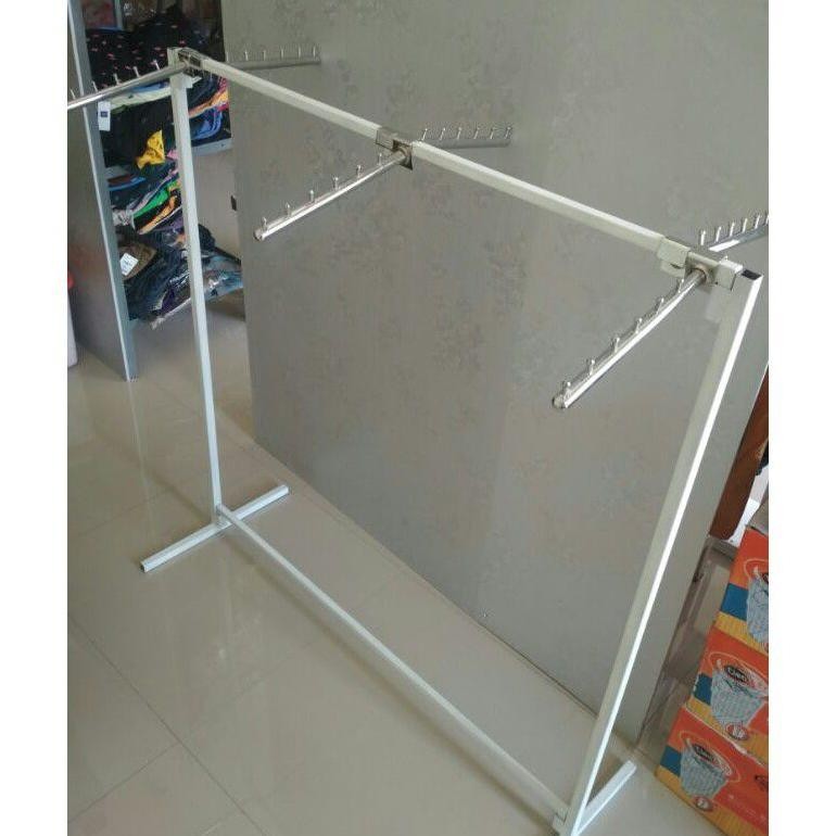 Gawangan Baju Gantungan Baju Bongkar Pasang Gantungan Baju Bahan Besi Murah