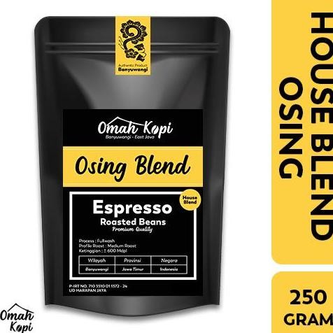 

READY KOPI ROBUSTA BLEND OSING BANYUWANGI 250GR - OMAHKOPI BIJI KOPI LOKAL