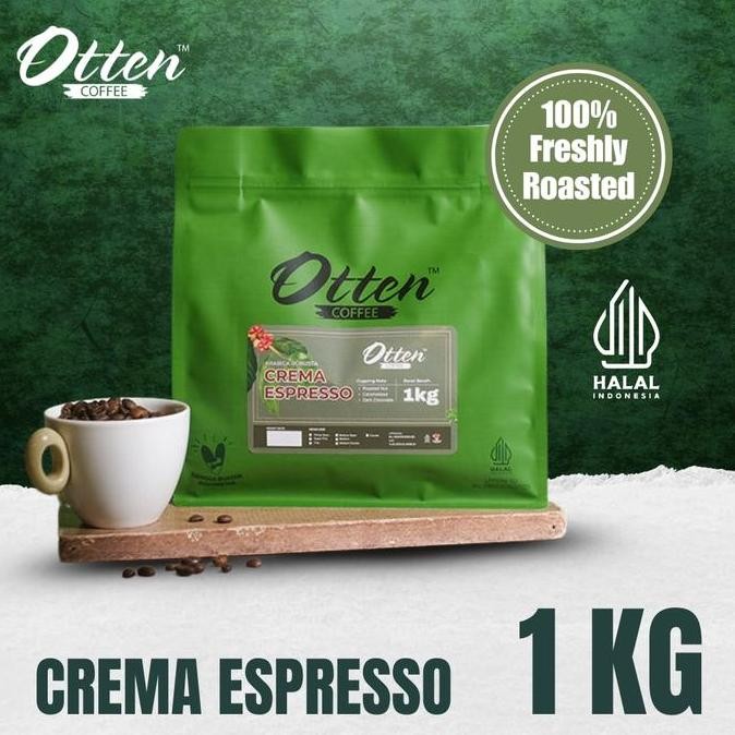 

READY CREMA ESPRESSO HOUSE BLEND 1KG | BIJI BUBUK KOPI ARABIKA ROBUSTA KOMERSIAL