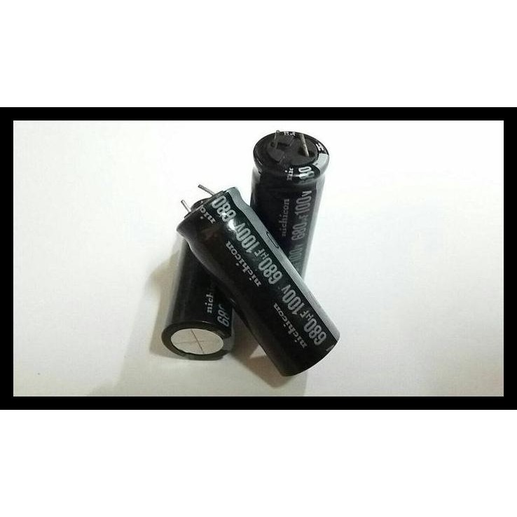 DISKON ELCO 680UF/100V 680UF 100 VOLT NICHICON 