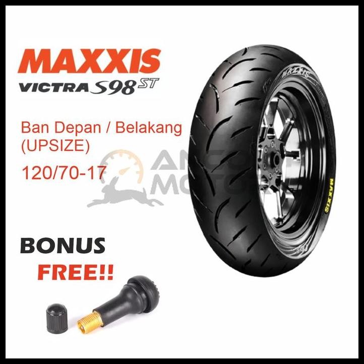 BEST DEAL MAXXIS VICTRA S98 BAN BELAKANG VIXION R15 NINJA RR 140/70-17 TUBELESS MOTOR SPORT FREE BON