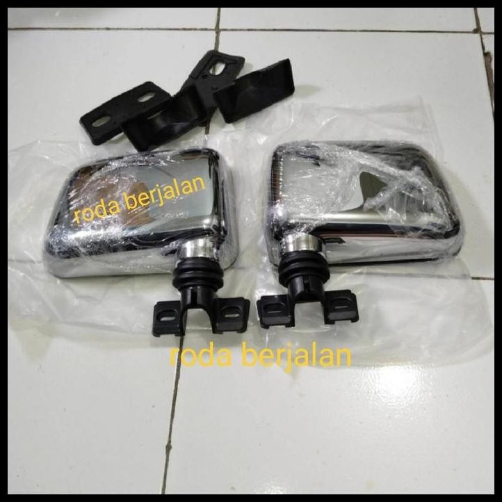 HOT DEAL SPION MOBIL VARIASI CHROME KIJANG SUPER GRAND ROVER SEPASANG 