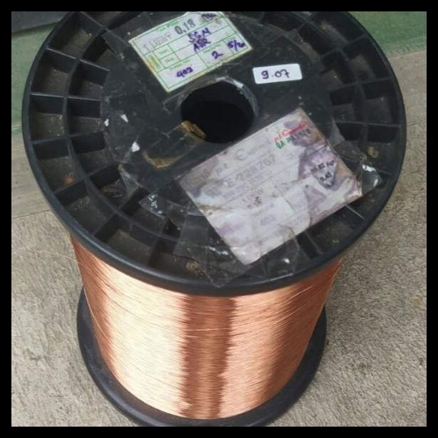 HOT DEAL KAWAT EMAIL TEMBAGA 0.18 MM 0,18MM UEW PER KG 