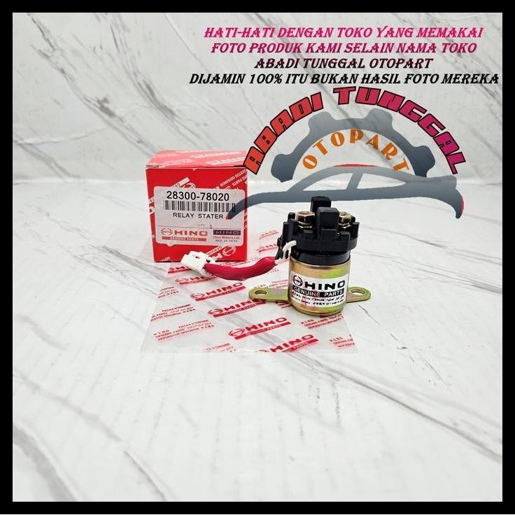TERMURAH RELAY STATER HINO DUTRO HT130 130HT HT125 125HT